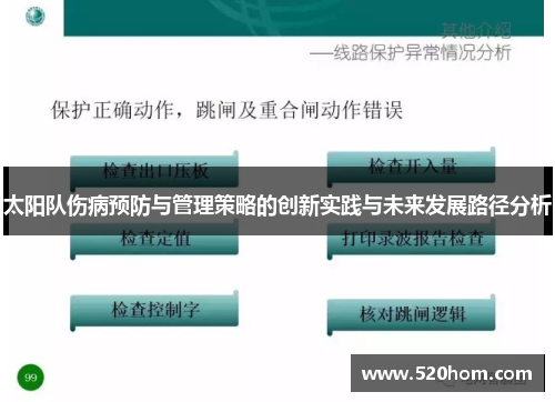 太阳队伤病预防与管理策略的创新实践与未来发展路径分析